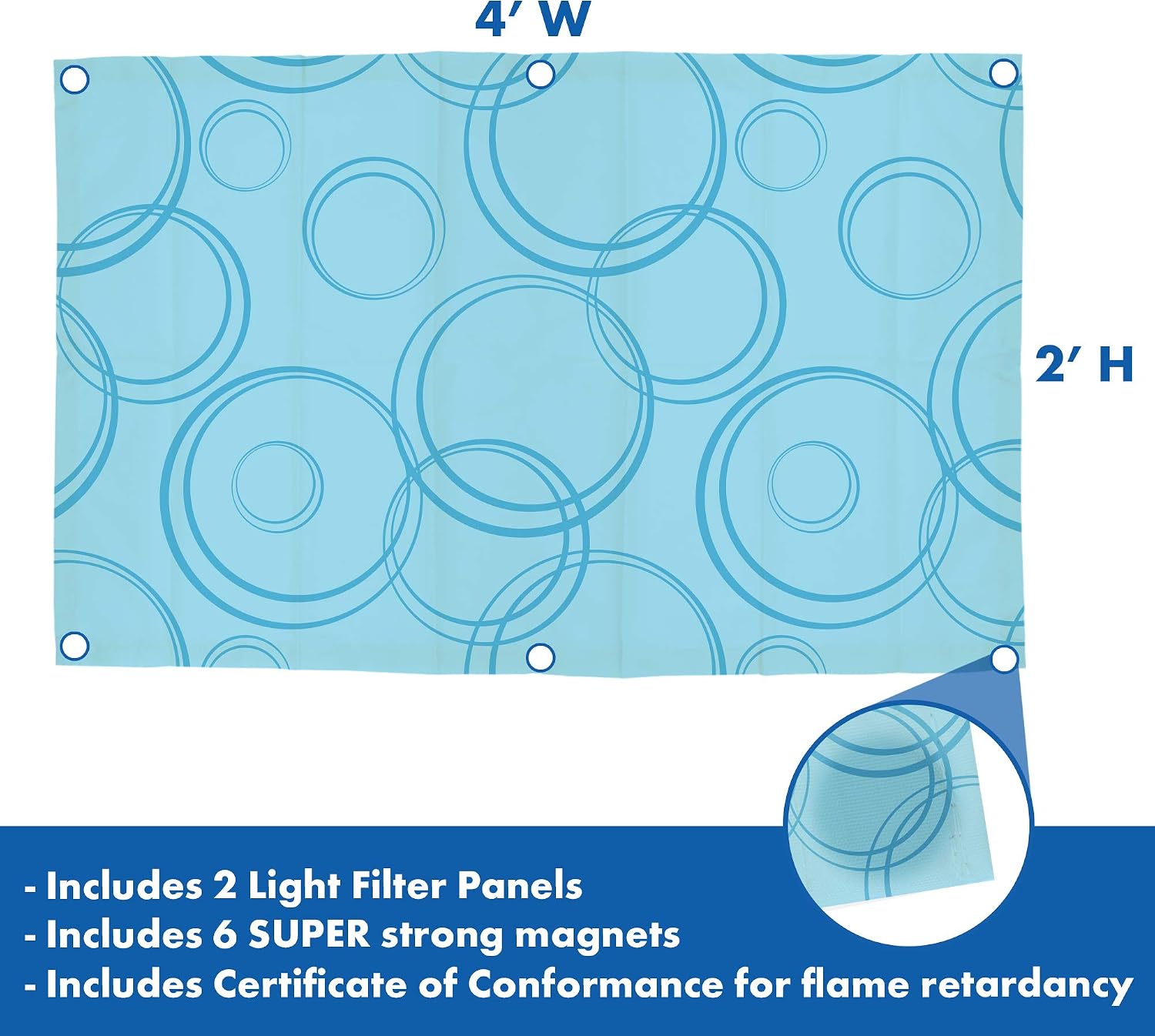 Educational Insights Fluorescent Light Filters Bundle (4-Pack) + (2-Pack)
