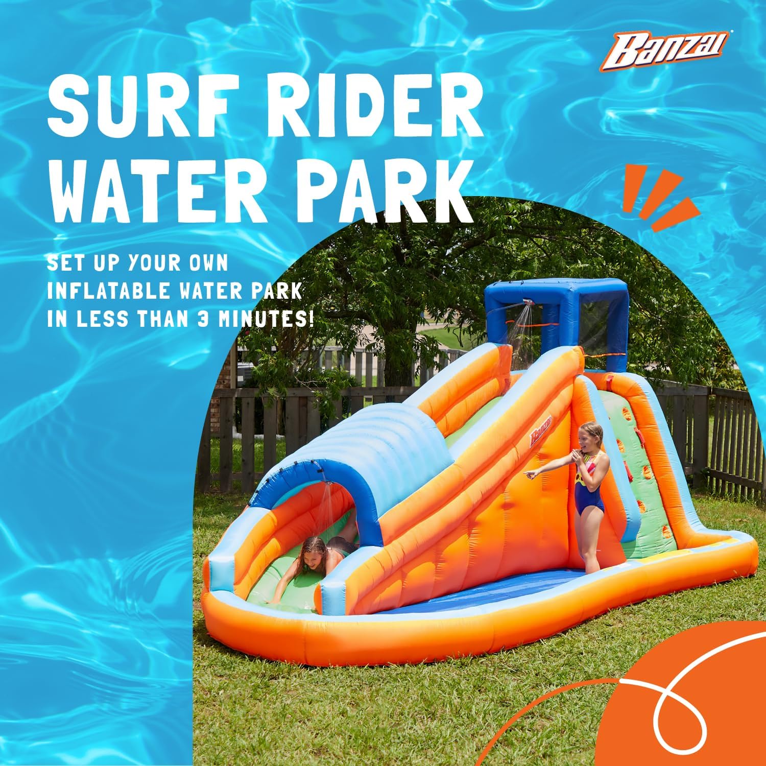 Splash Pool Banzai Surf Rider Aqua Park Banzai Surf Rider Kids