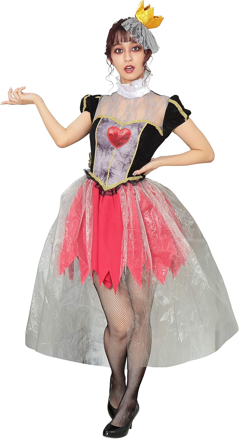 クリアストーン(Clearstone) ゴシック コスプレ ハロウィン クイーン レディース レッド ゴシック クリアストーン(Clearstone) ゴシック コスプレ ハロウィン クイーン レディース レッド