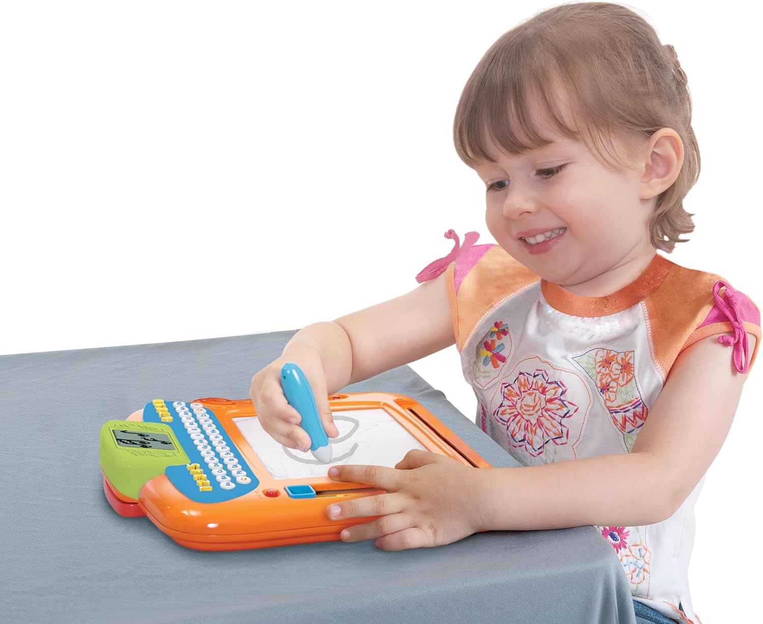 winfun Write 'n Draw Learning Board – Interactive Educational Toy for Toddlers, LCD Screen, 6 Learning Modes, Numbers, Letters, Music & More, Ideal for Ages 24 Months+