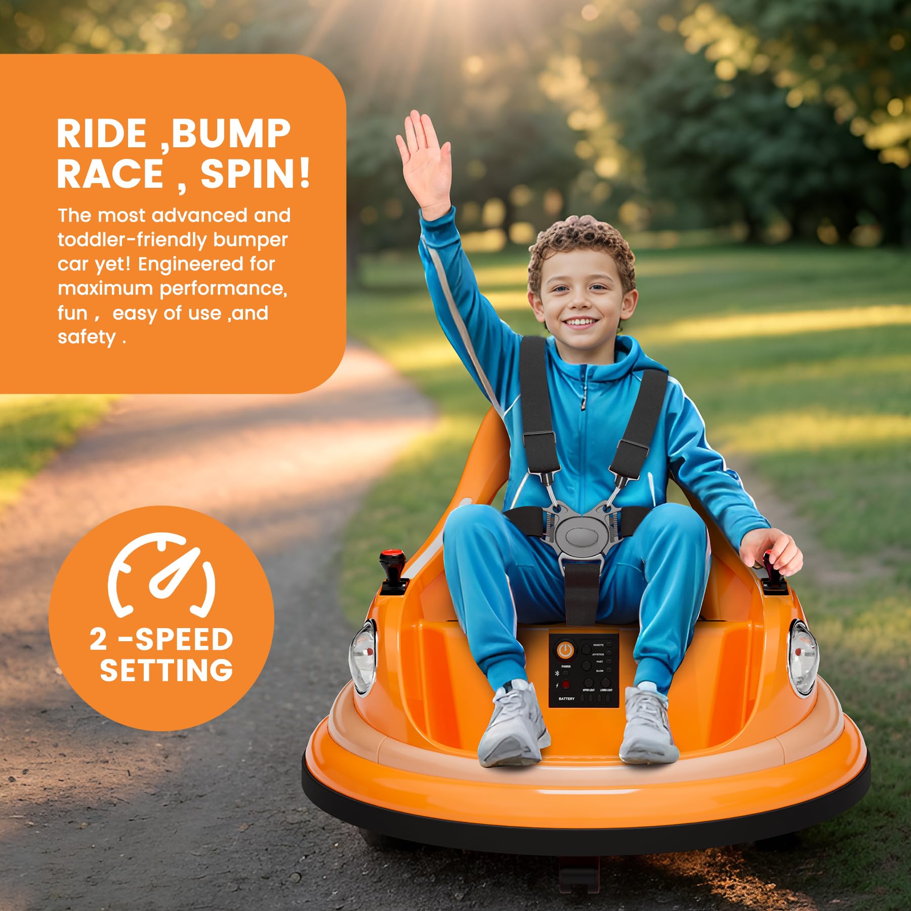 Coche Hetoy Ride-on Bumper pa... - B0DHZJTWP6 | Encarguelo.com