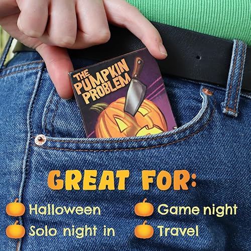 Miniatura 4 de Escape Room in Your Pocket  El problema de la calabaza un juego de estrategia fácil para el otoño. Mini salas de escape para cumpleaños, vacaciones,