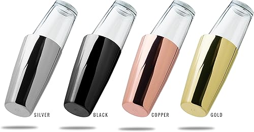 Miniatura 3 de Juego de coctelera Boston de Kotai (plata)