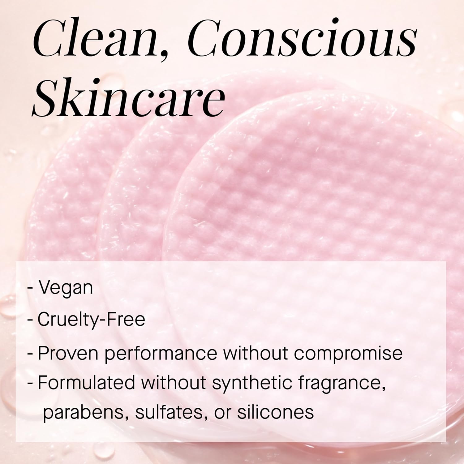 ARCONA Raspberry Clarifying Pads - Raspberry Extract, Witch Hazel, Salicylic Acid + Tea Tree Extracts Cleanse, Clarify + Protect Skin - 45 Pads, Made in The USA
