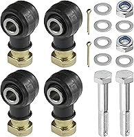 Vista 5 de Caltric Juego de dos juegos de extremos de barra de acoplamiento compatibles con Polaris Scrambler 400 1997 1998 1999 2000 2002 2003