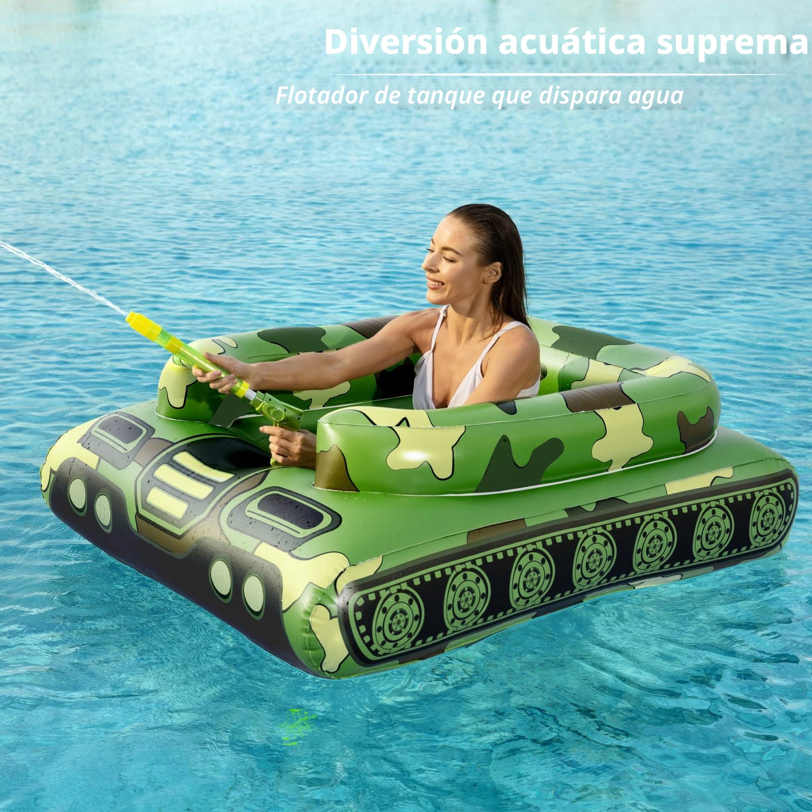 Flotador Inflable Gigante Con Portavasos – Tumbona De 180x120 Cm Para Adultos – Plegable Y Portátil – Ideal Para Piscina, Playa, Lago Y Jardín