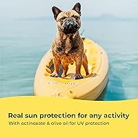 Vista 5 de Gentle Creatures Dog Sunscreen - SPF 30+ With Skin Moisturizing Vitamin E and Olive Oil - No Zinc Oxide Safe for All Dogs and Cats - Dog Beach