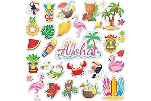 Summer Dreams Hawaiian Window Clings