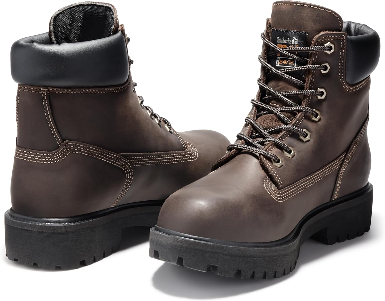 Timberland PRO mens Direct Attach 6" Steel Safety Toe Insulated Waterproof Industrial Work Boot - Image 7