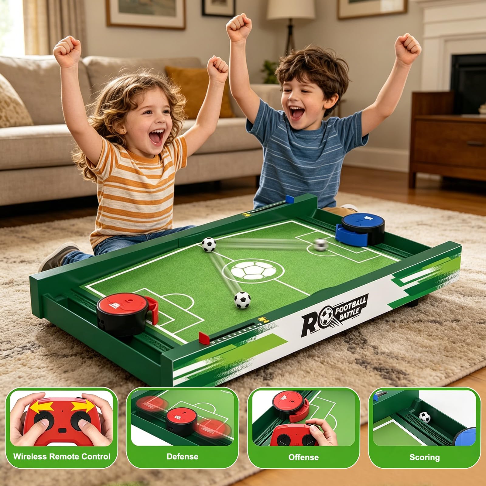 Juegos de Mesa de Fútbol, Aficionados al fútbol | Juegos Interactivos para Padres Hijos,Regalos Fútbol de alta gama para Semana Santa, Navidad,cumpleaños y el Mundial de 2026
