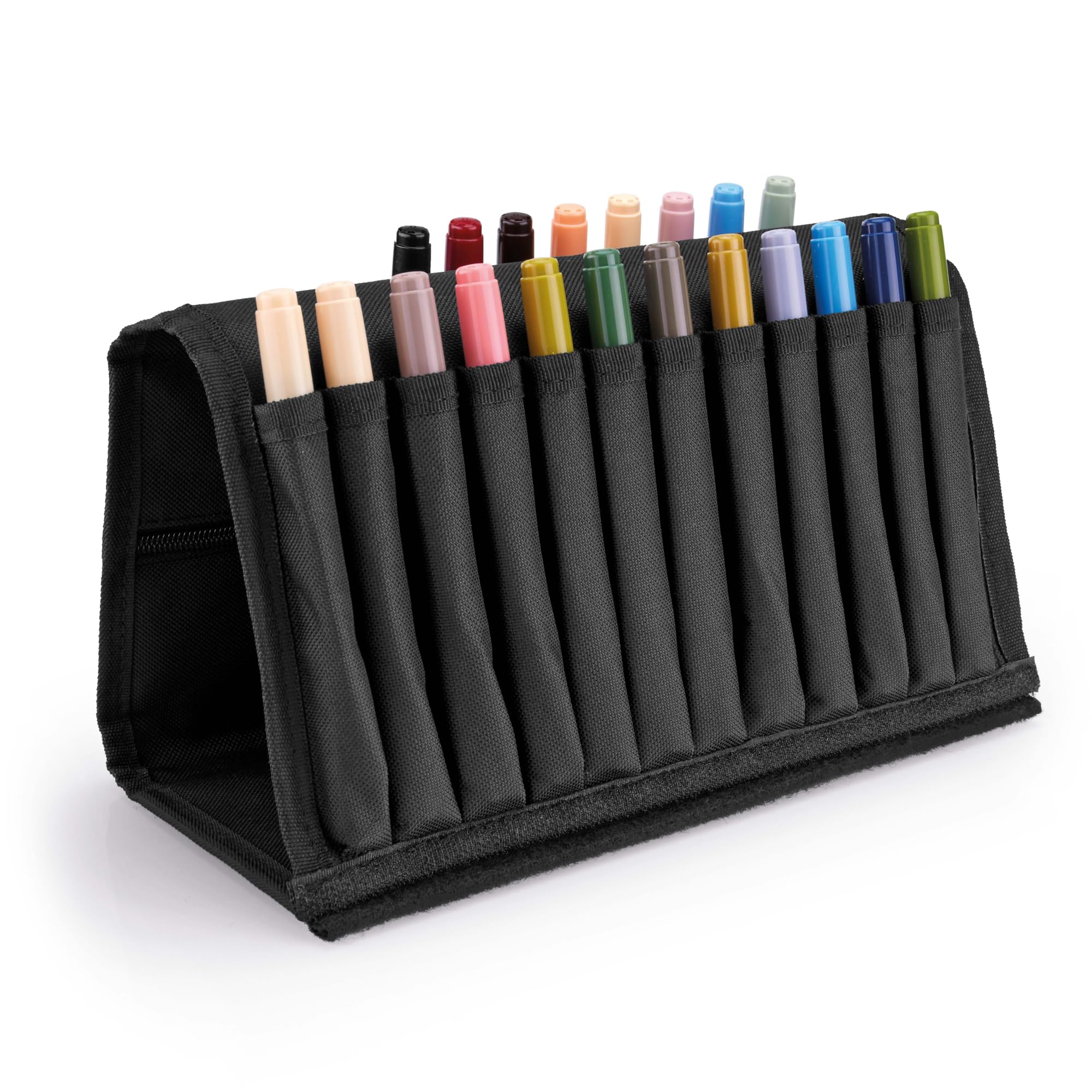 COPIC Ciao Marker 20er Manga Set "Love" w portfelu, markery uniwersalne do układania na bazie alkoholu z jedną końcówką średniej szerokości i jedną pędzelkową
