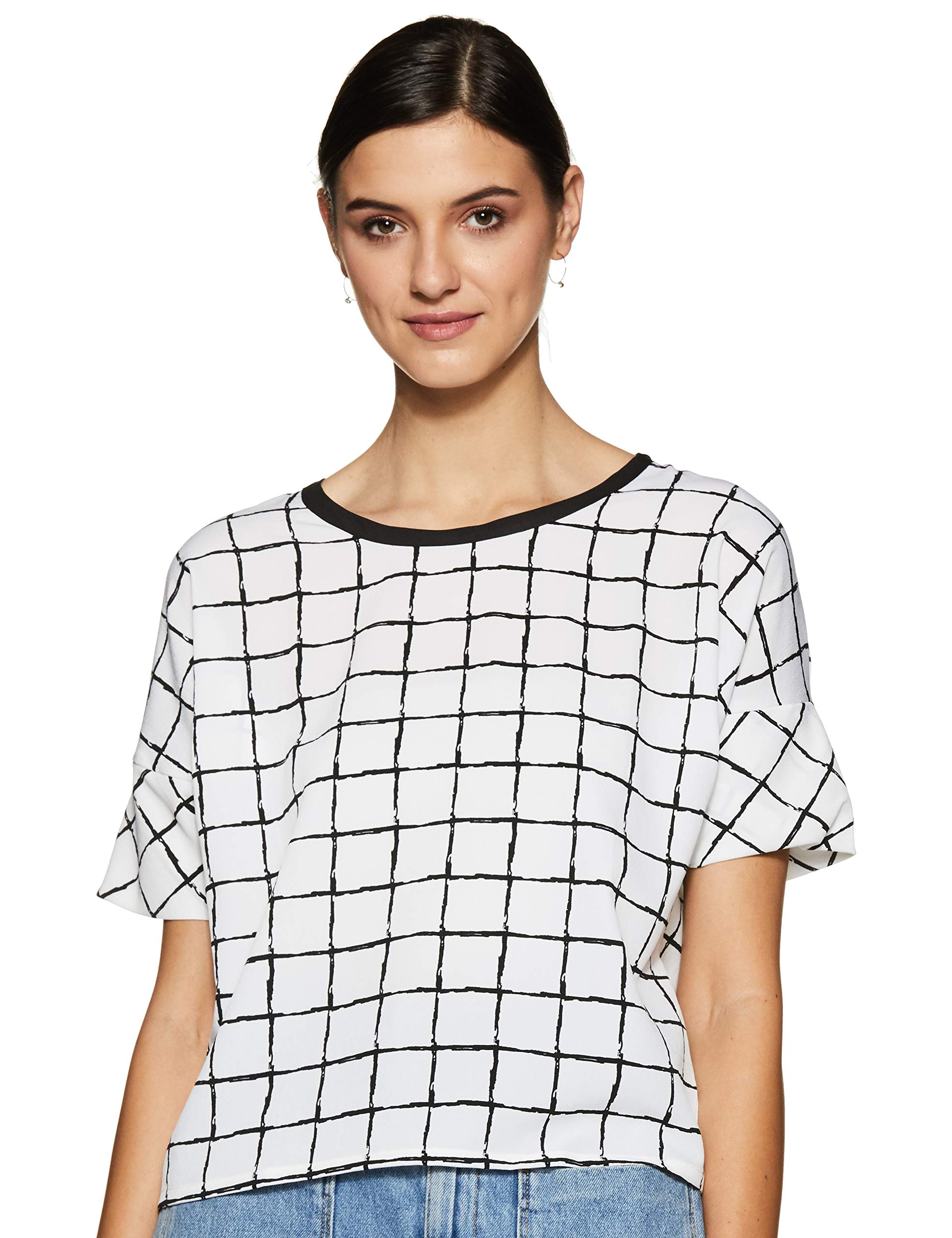 KRAVEWomen's Checkered Regular Top