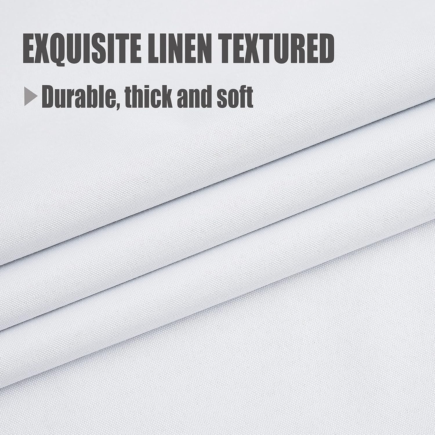 Beige Muro Di Coda Di Coniglio Tenda Oscurante Con Occhielli Arte Della Trama Poliestere Riduzione Rumore Insonorizzata Tendaggi Per Soggiorno Camera Da Letto Cucina 140x175cm(Larghezza x Altezza)