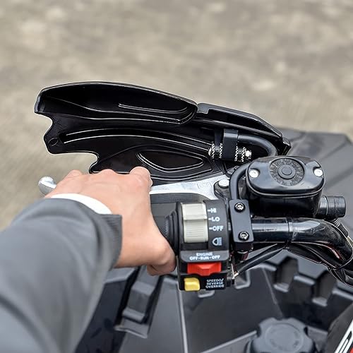 Miniatura 4 de SAUTVS Kit de paramanos con soportes de montaje para Polaris Sportsman Scrambler 400 450 570 850 XP 1000 2007-2025 Accesorios protectores de mano