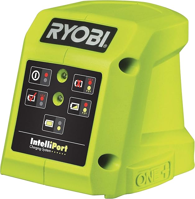 RYOBI RC18115 18V ONE+ 1.5A Battery Charger,Black