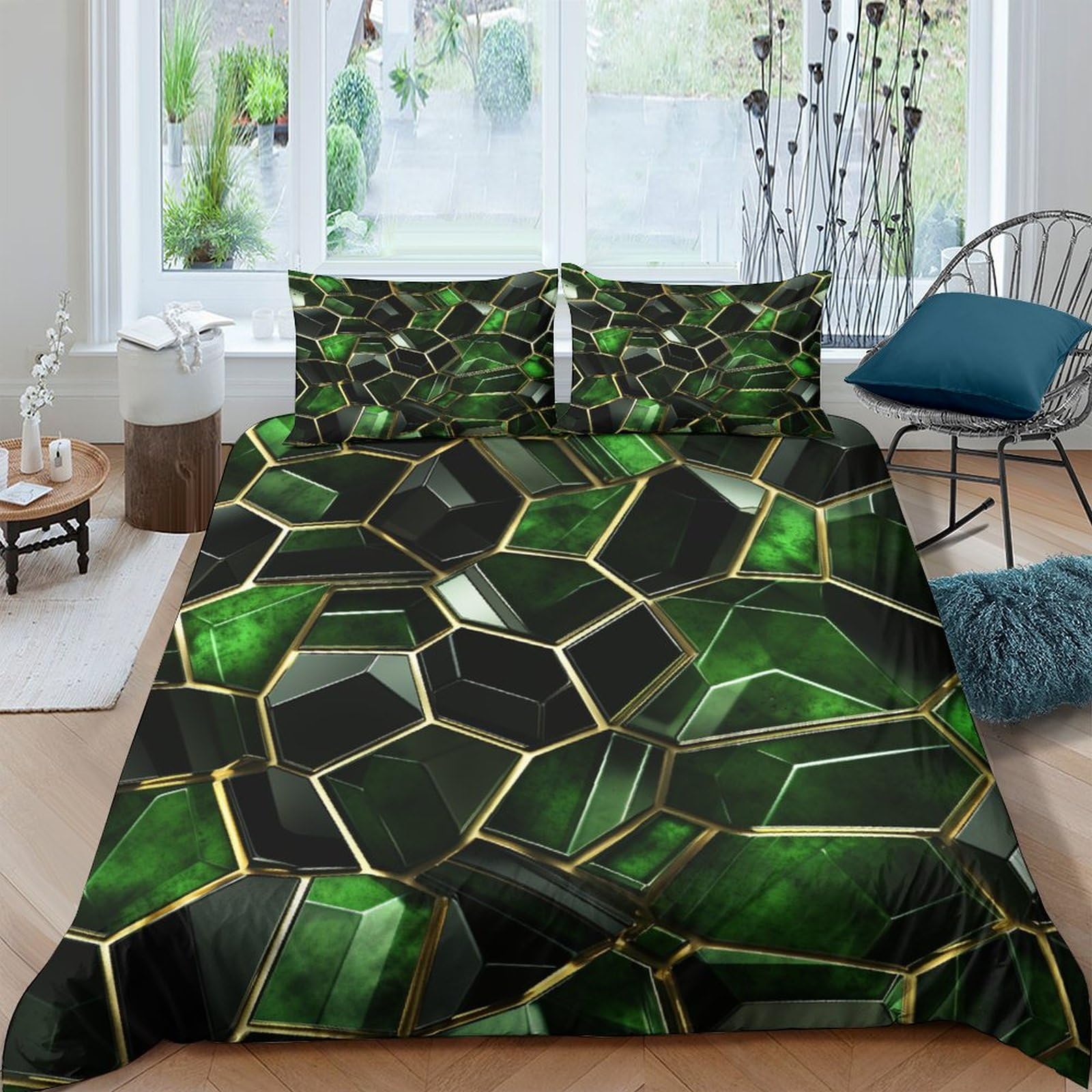 Housse de couette 220x240 facile à laver et repasser pour lit d'enfant et d'adolescent