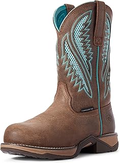 Women's Anthem Venttek Round Composite Toe Work Boot Western