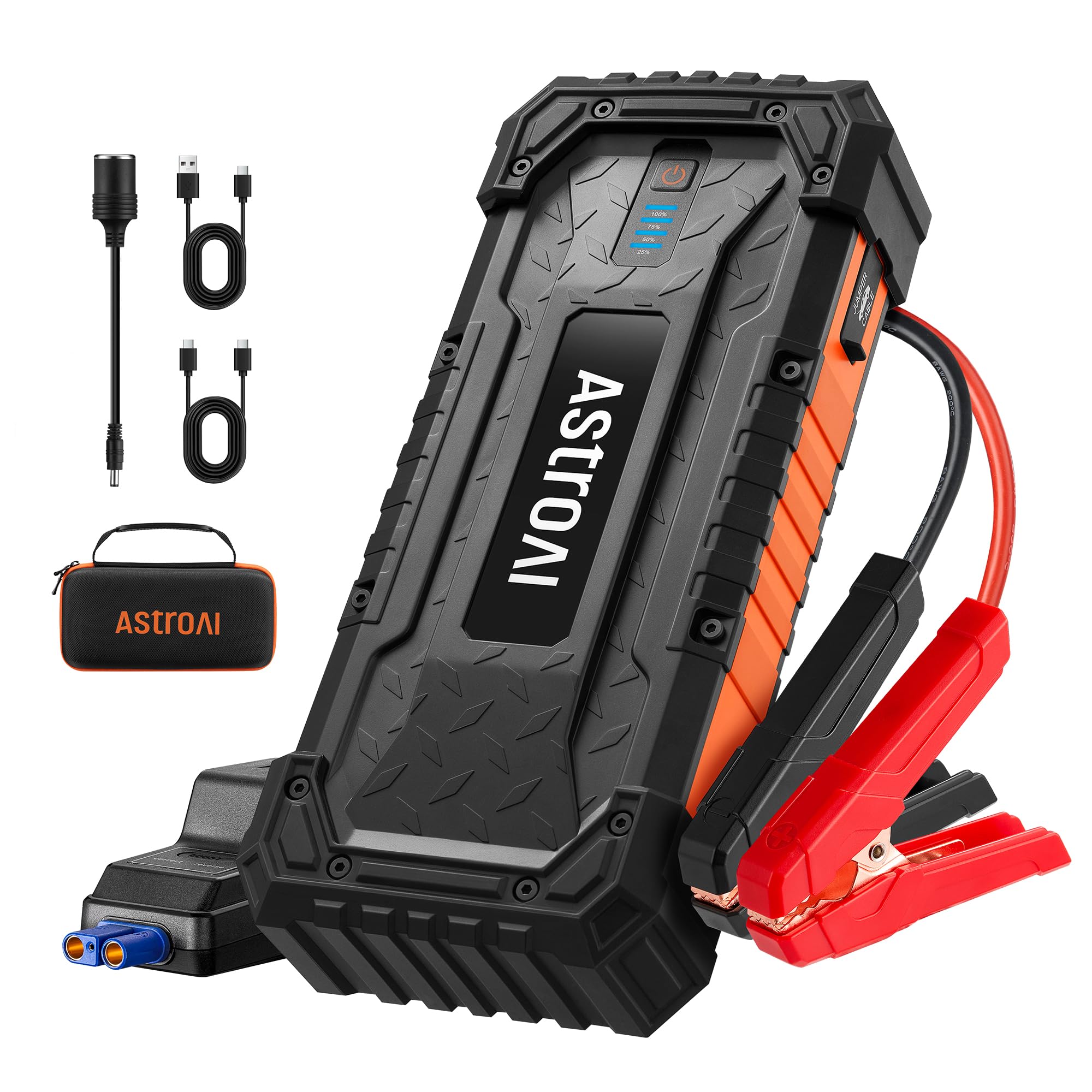Amazon.com: AstroAI S8 Ultra+ Car Battery Jump Starter, 5000A Peak