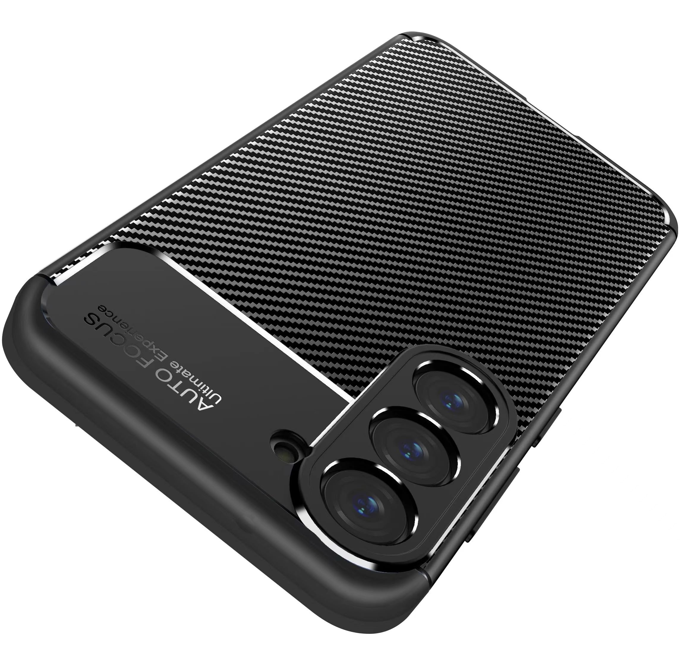 AVANA Hülle für Samsung Galaxy S23 FE Schutzhülle – Carbon Optik
