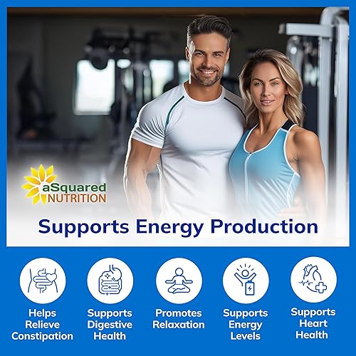 Miniatura 5 de aSquared Nutrition Suplemento de citrato de magnesio de 833 mg - 200 cápsulas - Cápsulas de citrato Mag vegano de máxima fuerza para apoyar la