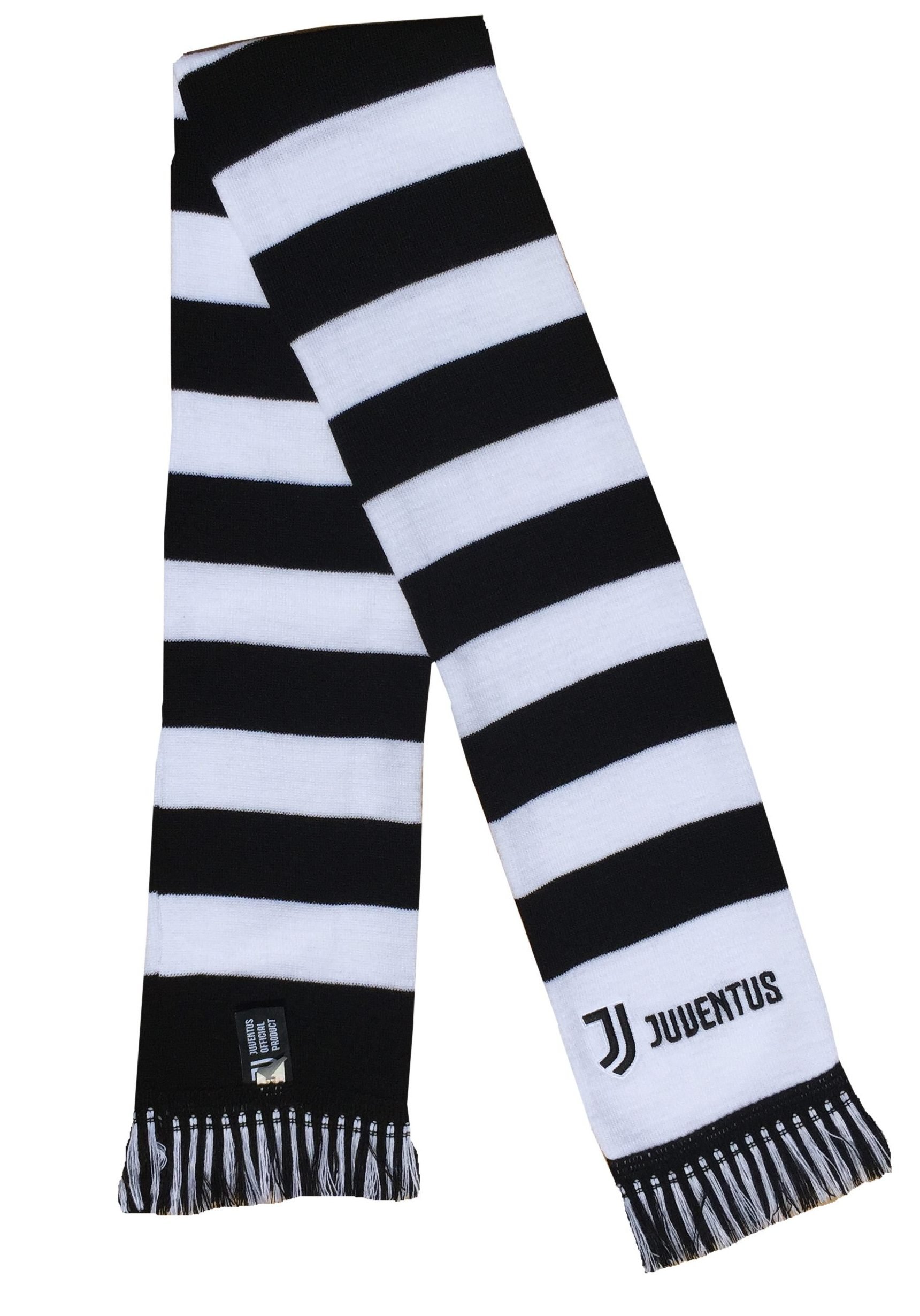 Sciarpa Juventus Juve Ufficiale Tubolare Doppia ZEBRATA