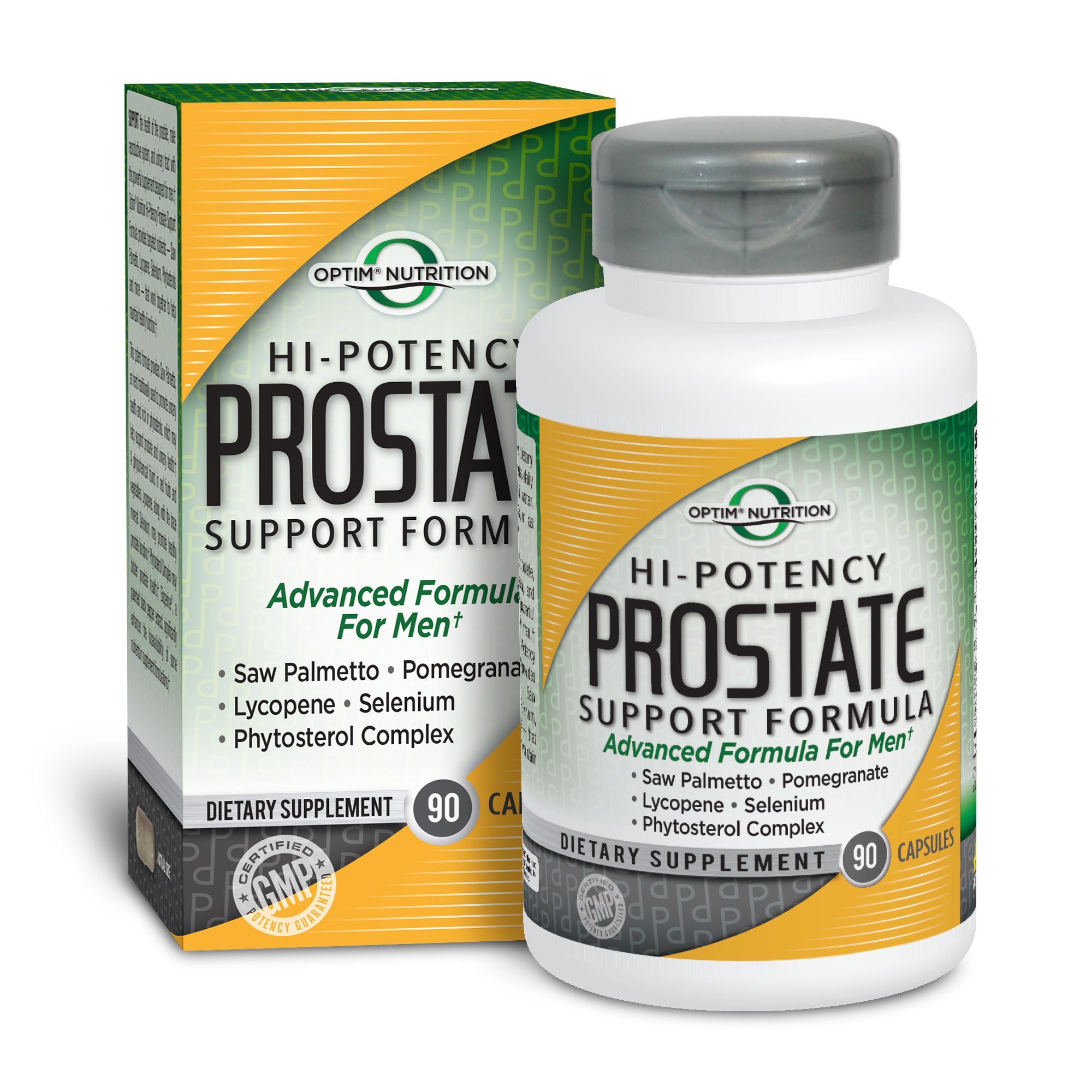 Prostate Support Formula for Men with Saw Palmetto Selenium Vitamin E Lycopene for Healthy Prostate Health (90 Capsules)