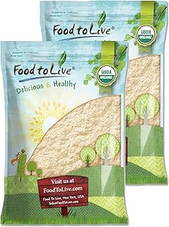 Organic Green Pea Flour, 2.5 Pounds – Non-GMO, Finely Ground, Pure, Raw, Keto-Friendly, Nutritious Vegan Powder in Bulk. Good Source of Protein and Fiber. Great for Baking, Pizza and Home-Made Pasta