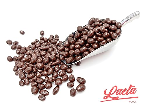 Miniatura 2 de LaetaFood Caramelo de cacahuetes cubiertos de chocolate con leche sin azúcar (bolsa de 2 libras)