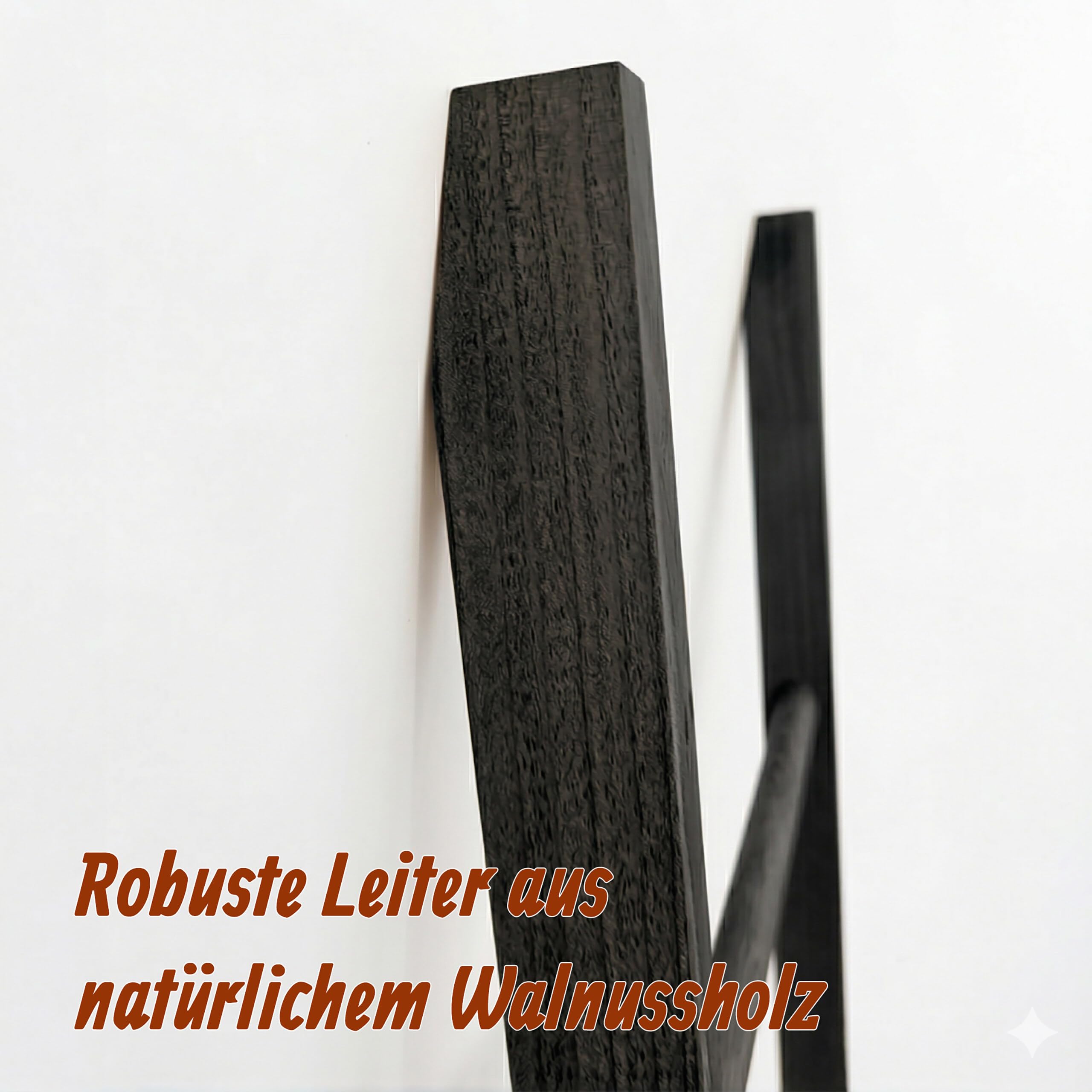 Relaxdays Handtuchleiter, 4 Sprossen, Wäschekorb, HxB: 170 x 50 cm, schwarz