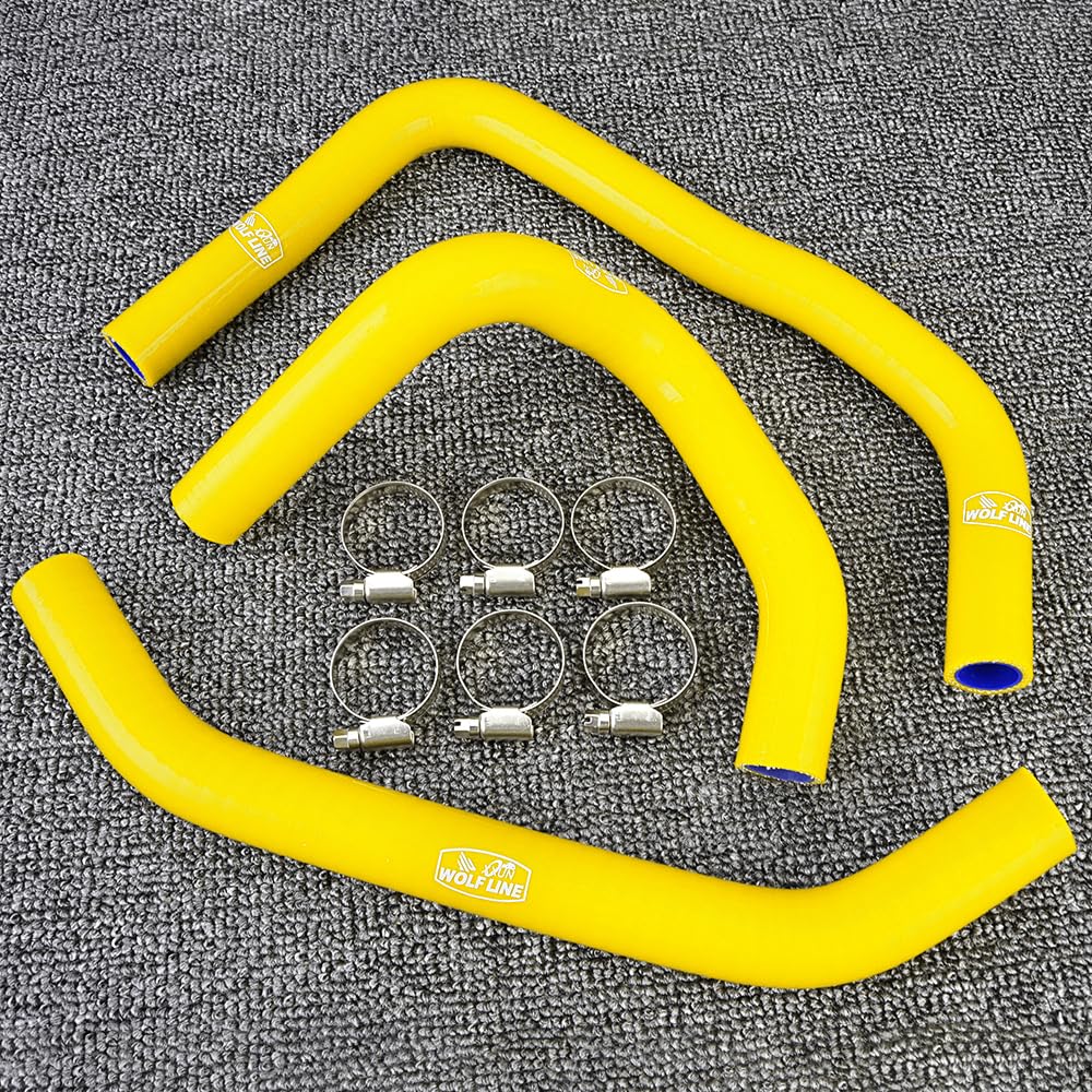 Radiator Hoses Water Coolant Tube Silicone Pipes for for Ninja ZX-25R ZX-4R ZX-4RR 2023 2024 2025 ZX25R ZX4R ZX4RR(Gold)