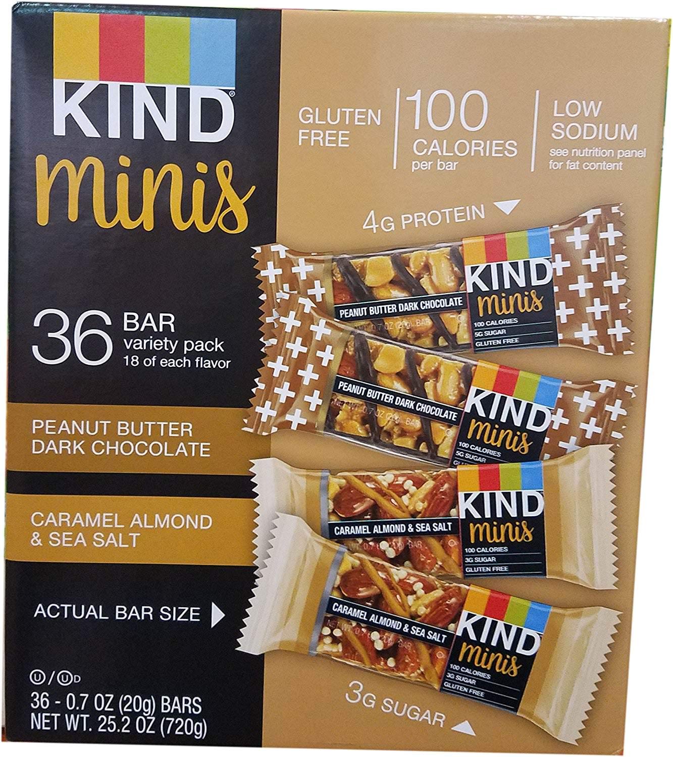 Mini Chocolate Bars Variety Pack, 72 Bars