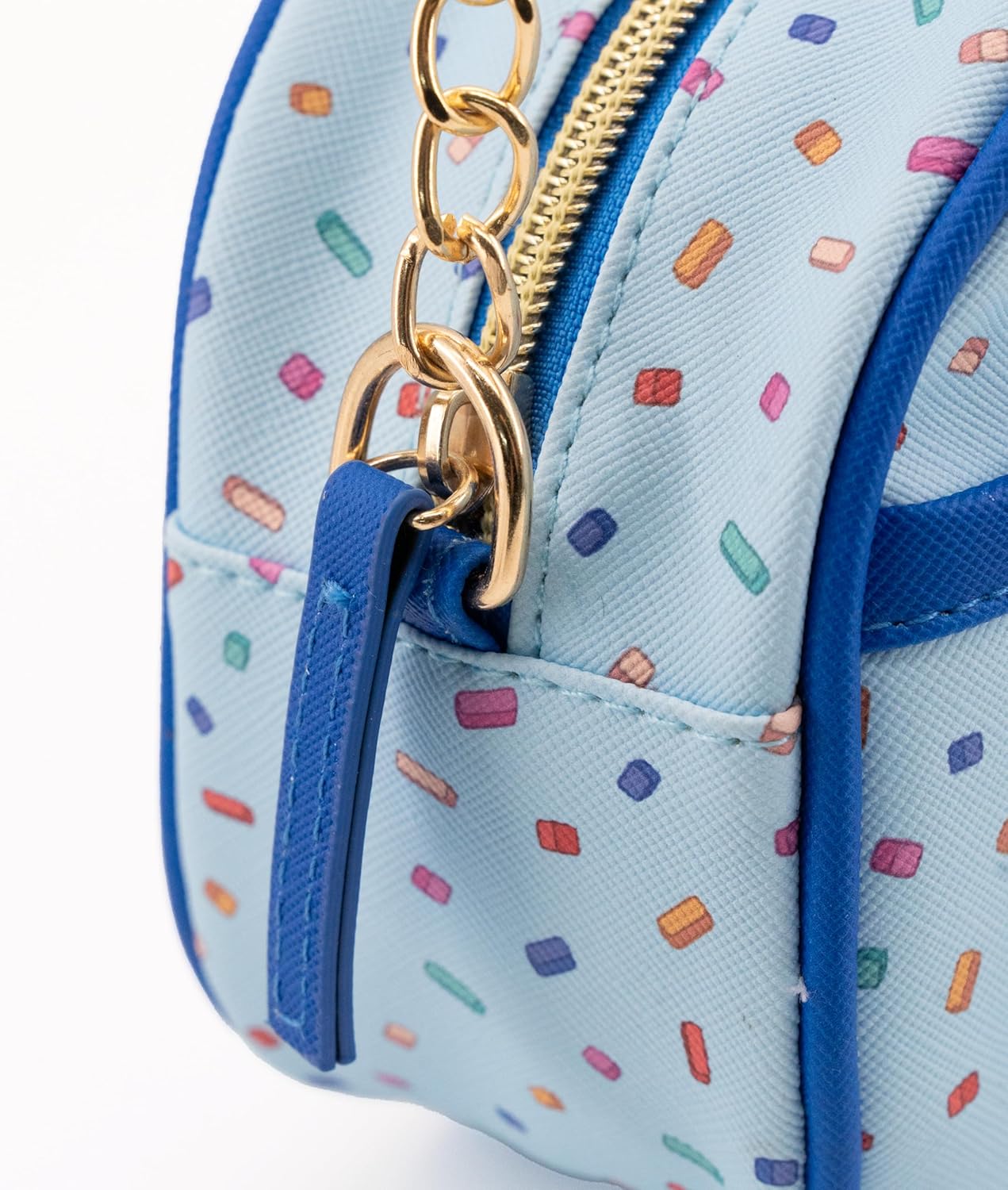 Disney Sanrio Bluey Purse Crossbody Handbag for Women | Metallic Vinyl Women's Shoulder Handbag - Image 4