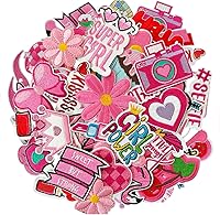 Vista 16 de AXEN 60 parches bordados para planchar, accesorios de bricolaje, parches decorativos surtidos aleatorios, bonitos apliques de costura