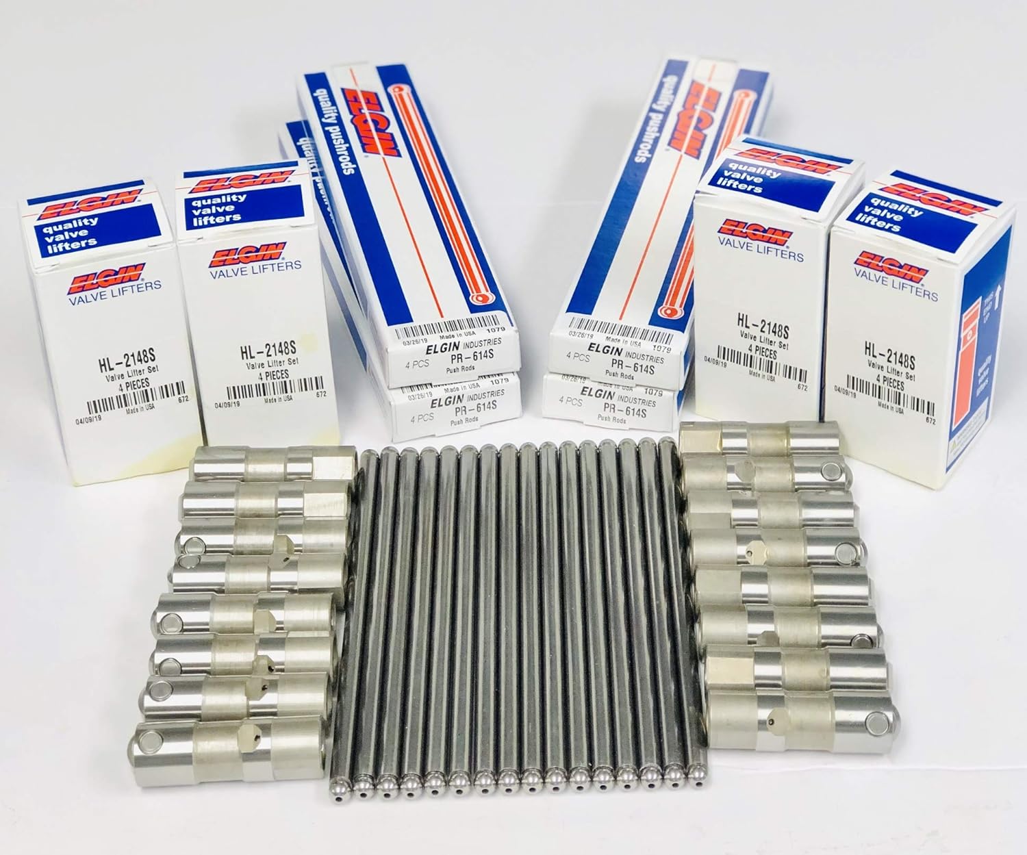 Elgin Industries (Elgin, IL USA) Pushrod & Lifter Set