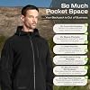 Chaqueta con Capucha Táctica BAERSkin para Hombre 4.0 - Suéter Fleece Estilo Militar para Frío, Lluvia, Viento o Nieve 3