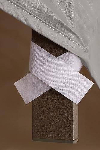 Miniatura 7 de Protective Covers 1163 Funda apilable para silla de patio, 28.5 pulgadas de largo x 35.5 pulgadas de ancho x 46 pulgadas de alto, gris