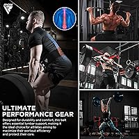 Vista 7 de RDX Weight Lifting Belt - AUTO LOCK 4” Premium Adjustable Gym Belt for Olympic Cross Training - Support for Men Women Functional Fitness Workout