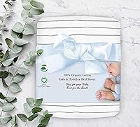 Vista 107 de Las sábanas bajeras de colchón 100% algodón orgánico se ajustan y son compatibles con Graco Pack n Play, Babyletto, Pamo Babe, Baby Trend y muchos