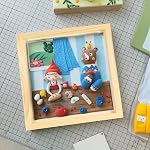 15 Pack Unfinished Wood Canvas Boards, Blank Wooden Panel Boards, Wood Paint Pouring Panels for Painting Drawing Home Decor DIY Crafts (3 Sizes)
