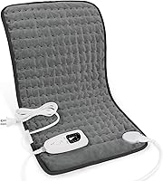 Vista 25 de Almohadillas térmicas eléctricas para espalda, hombros, caliente, para cuello y brazos, abdomen, húmeda para piernas y rodilla, apagado automático