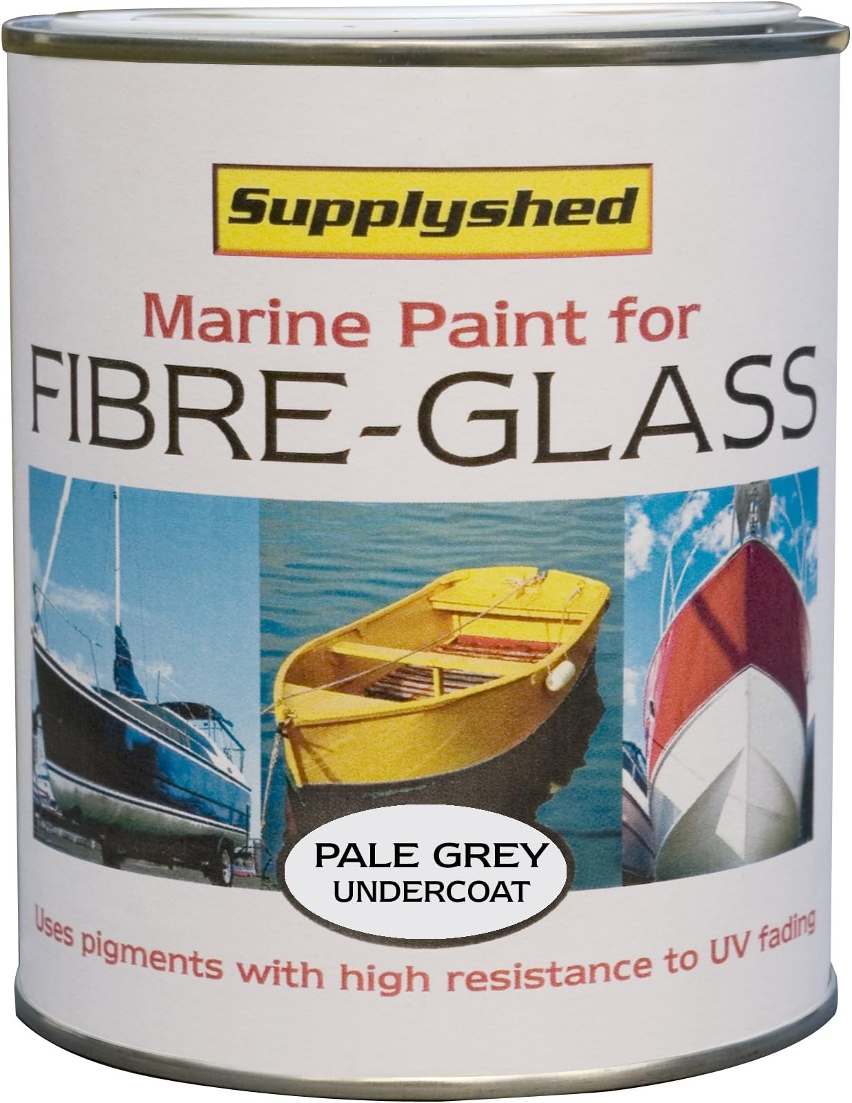 Fibreglass Boat Paint PALE GREY Undercoat 750ml