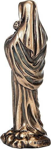 Miniatura 6 de Virgen María Madre de Jesús Madonna - Estatua de bronce fundido en frío en miniatura de 3.5 pulgadas