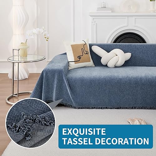 Miniatura 6 de HAOMAIJIA Non Slip Couch Cover Sofa Covers for 3 Cushion Couch Washable sectional Couch Covers for Dogs pet Furniture Protector Couch Cover Blanket