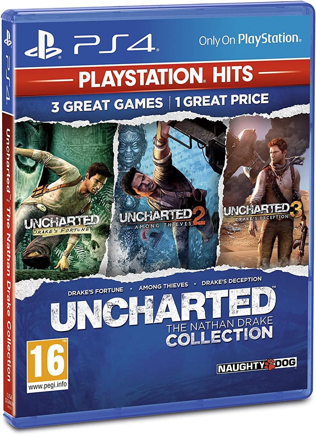 Sony Interactive Entertainment Uncharted : The Nathan Drake Collection - PLAYSTATION HITS Reissue PlayStation 4