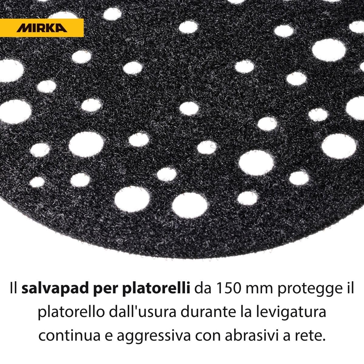 Mirka tampone di protezione Ø 150 mm 67 fori, 1 pezzo