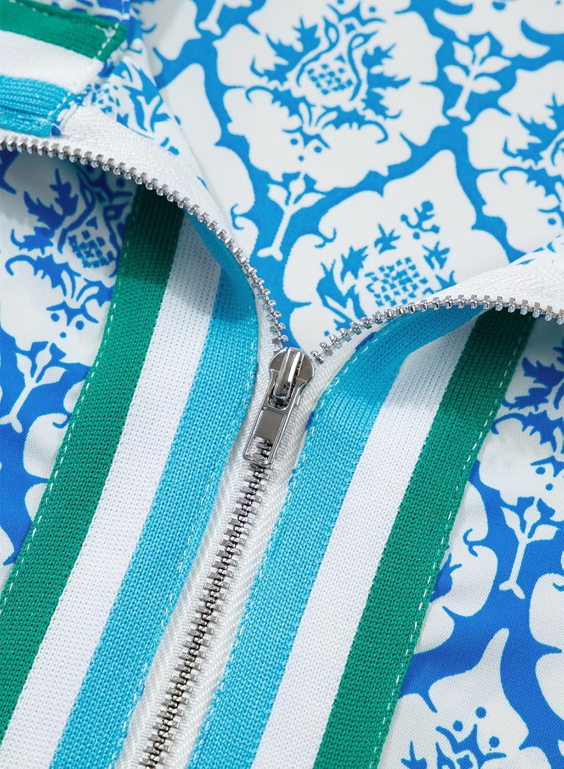 SHEWIN Women Boho Woven Non-Stretch Shirts Summer Half Zip Tops Business Casual 2026 - Image 8