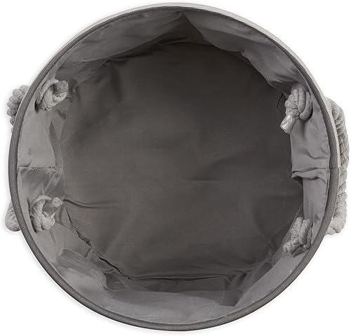 Miniatura 3 de Bone Dry - Colección de almacenamiento para mascotas, canasta a rayas con parche de huella de pata