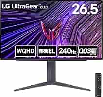 LG UltraGear 27GS93QE ゲーミングモニター 27'' UltraGear™ OLED gaming monitor | DisplayHDR True black
