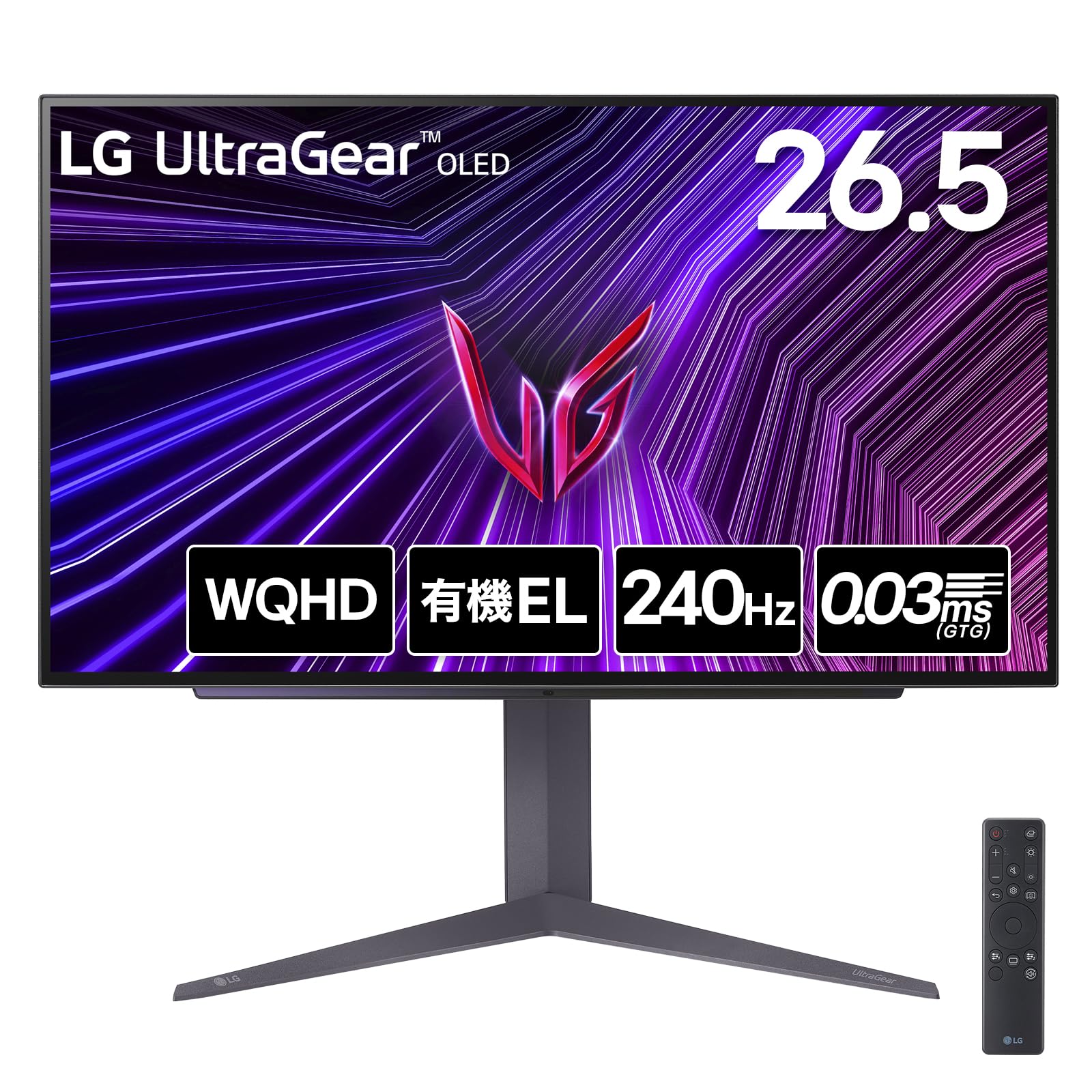 Amazon.co.jp: LG ゲーミングモニター UltraGear OLED 27GS93QE