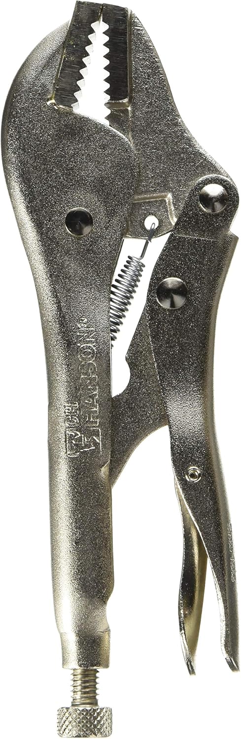 CH Hanson 71000 10 Inch Straight Jaw Locking Pliers - Vise Grip Tool With 1-3/4 Inch Jaw